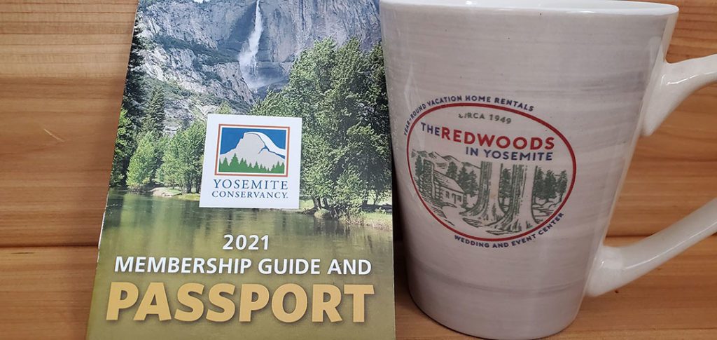 Yosemite Conservancy Passport & Redwoods mug