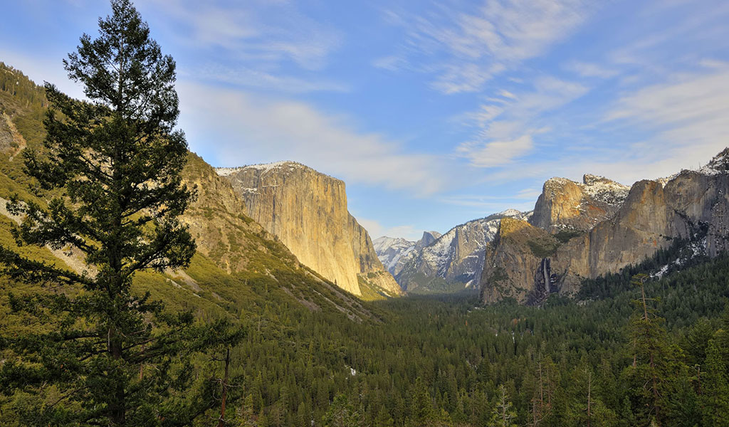 View from Yosemite's Tunnel View