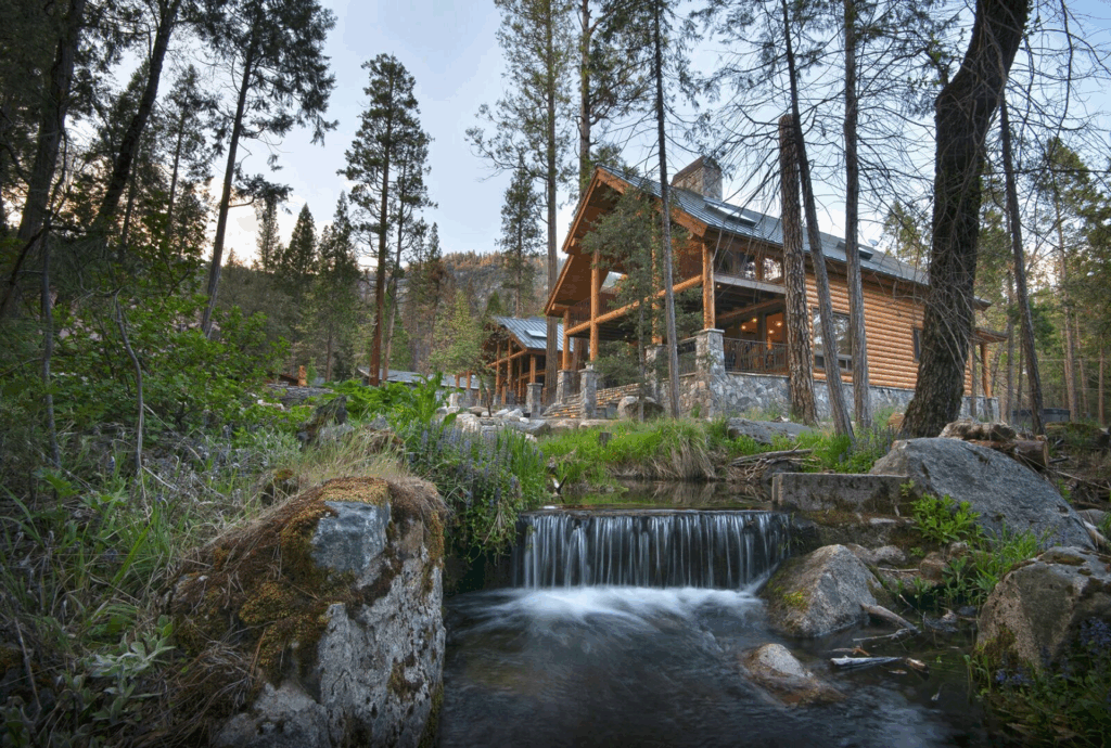 The Redwoods In Yosemite cabin.