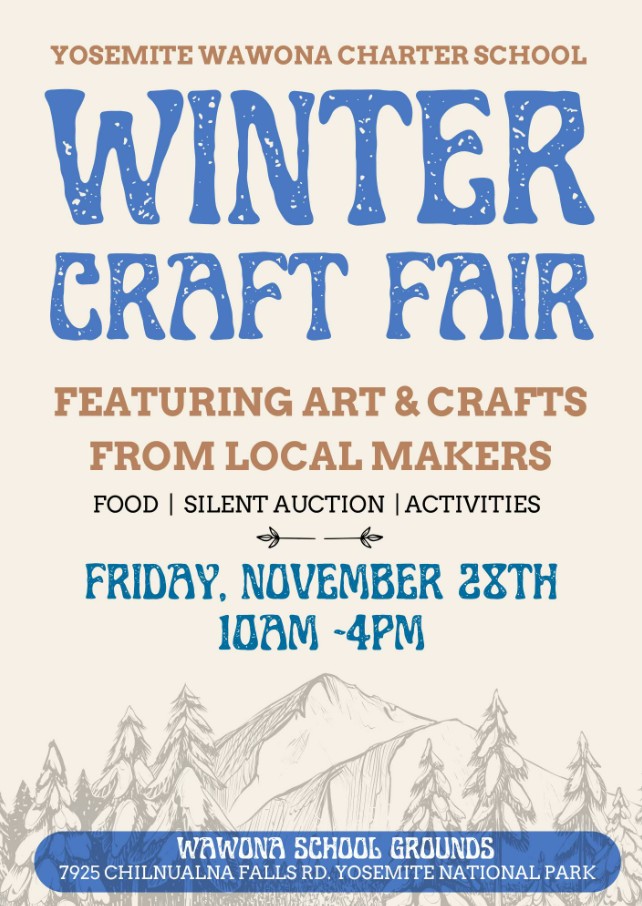 Wawona Winter Craft Fair Flyer